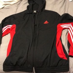 Men’s Adidas zip up, XL